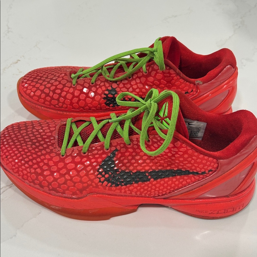 Nike Kobe 6 Protro “Reverse Grinch” used size M 12